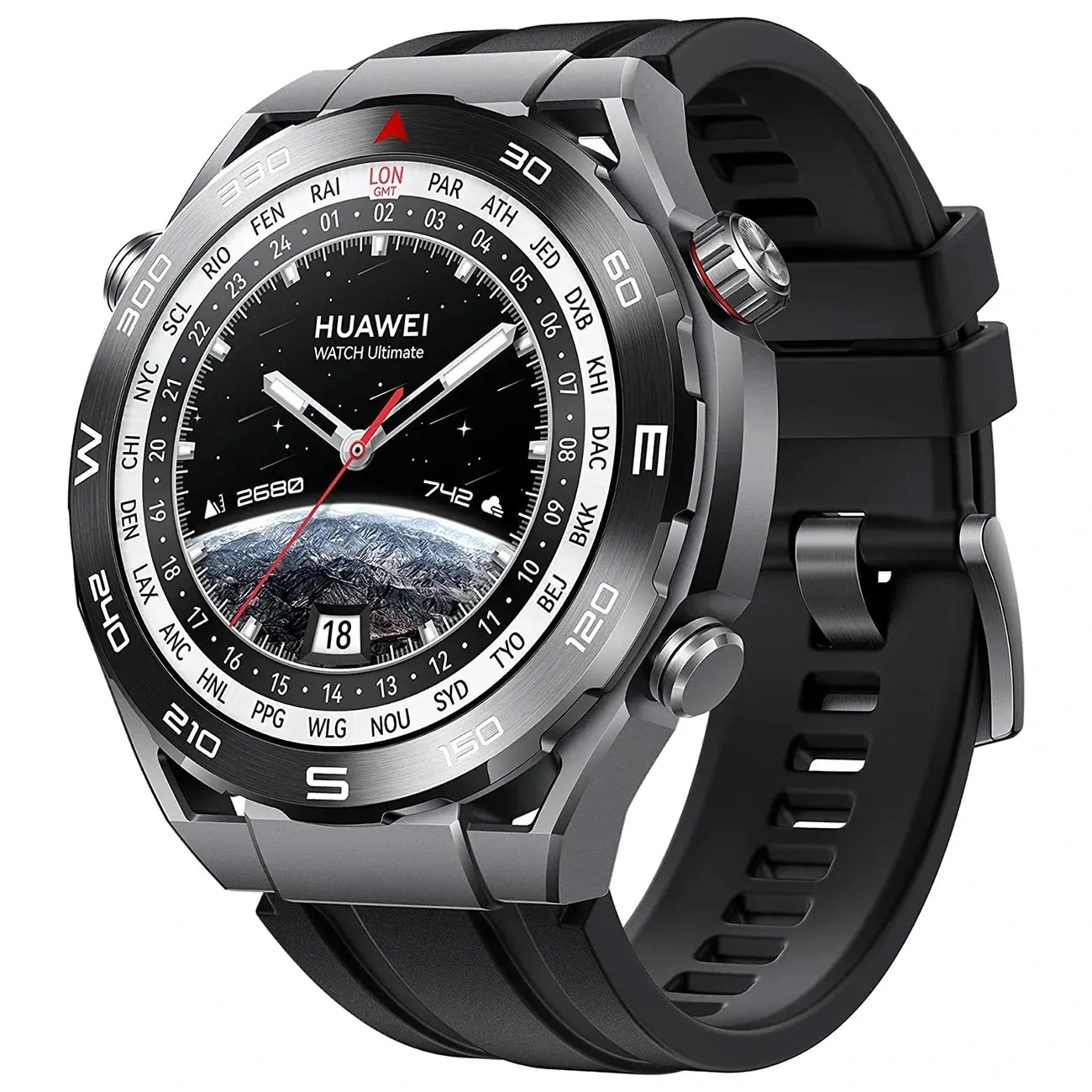 Смарт-часы Huawei Watch Ultimate Black