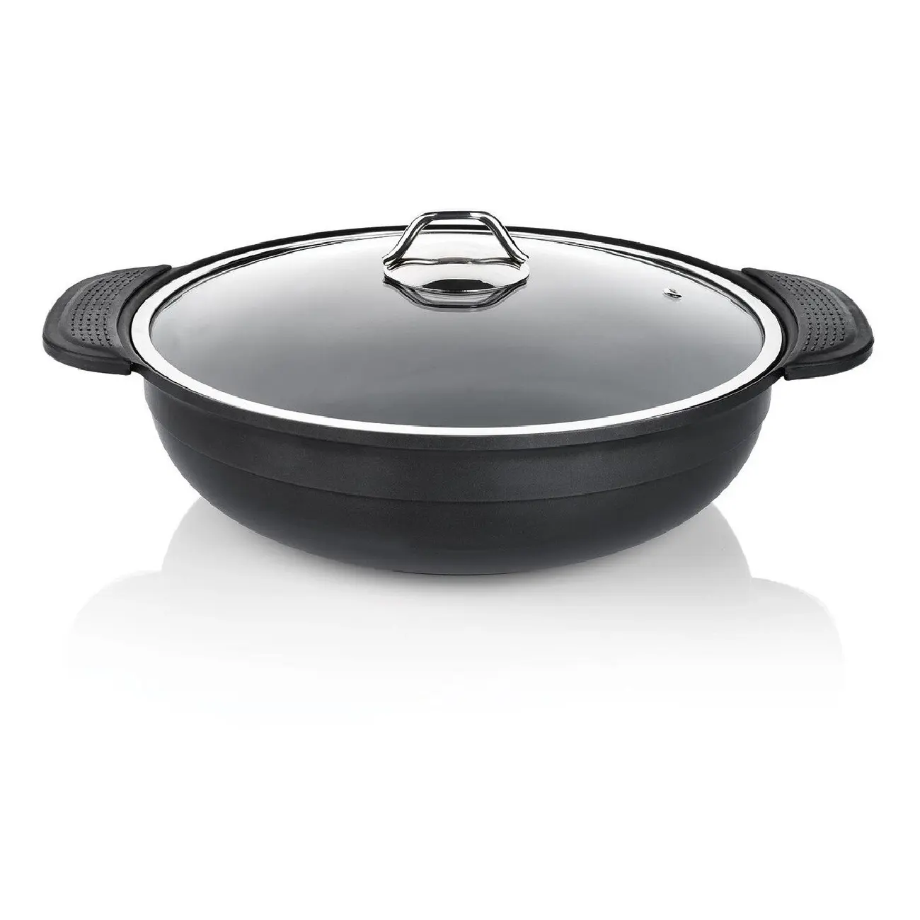 Кастрюля Schafer Felsen 32 сm Black