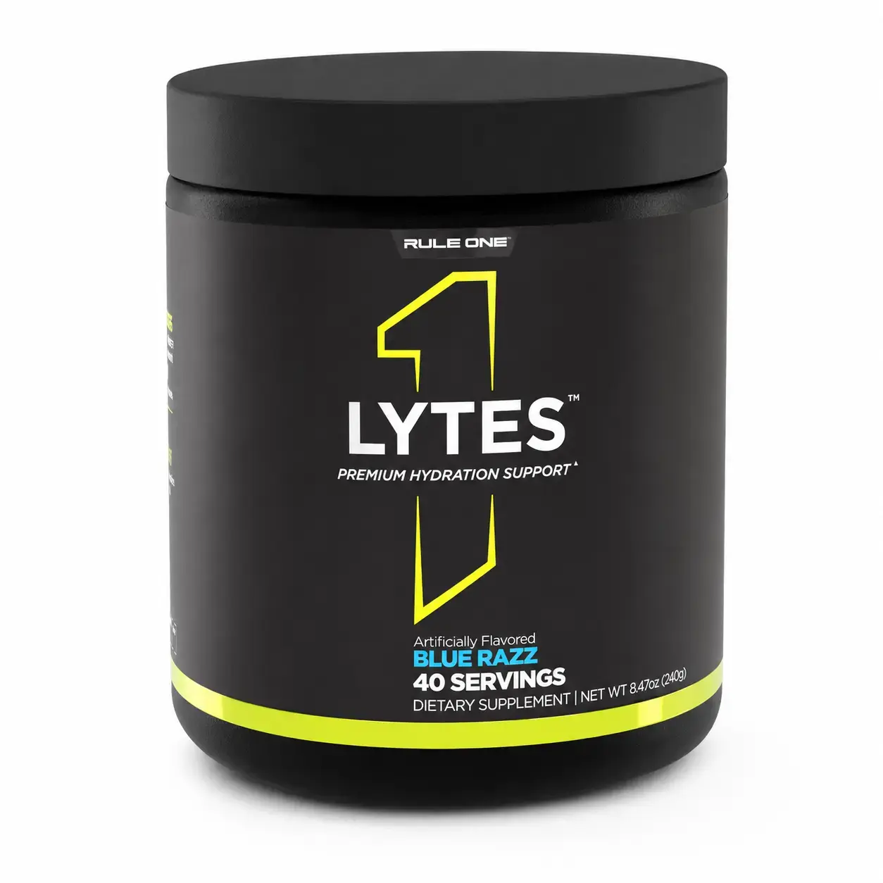 BQ Rule 1 Lytes, Blue Razz, 240 g