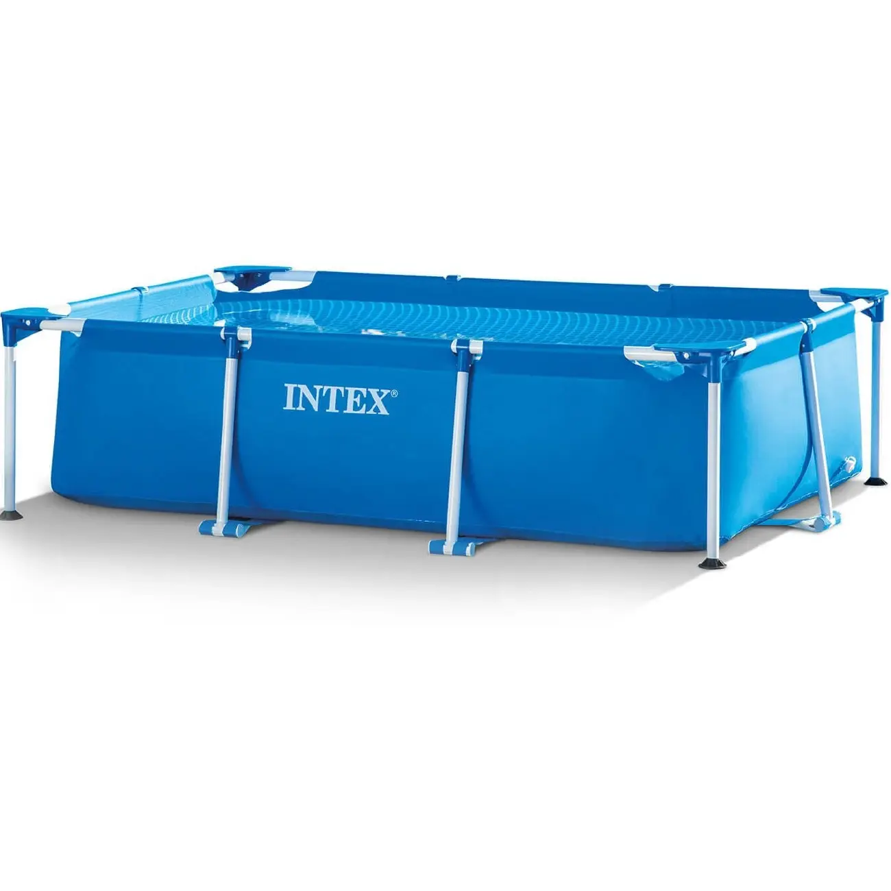 Каркасный бассейн INTEX прямоугольный 260х160х65см, 2282л